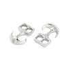 Tibetan Style Alloy Hook Clasps TIBEP-35682-P-RS-2