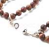 Buddhist Necklace NJEW-JN03848-8
