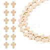 2 Strands Electroplated Synthetic Non-magnetic Hematite Beads Strands G-TA0001-63A-1