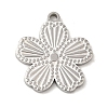 Non-Tarnish 304 Stainless Steel Pendants STAS-Q301-20P-1