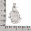 Natural Quartz Crystal Pendants G-A224-02P-03-3