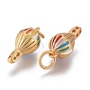 Brass Enamel Pendants KK-I675-21G-2