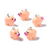 Opaque Resin Pendants X-RESI-S356-064-1