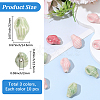 30Pcs 3 Colors Handmade Porcelain Beads PORC-PA0001-14-2