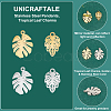 Unicraftale 24Pcs 4 Style 304 Stainless Steel Pendants STAS-UN0048-31-5