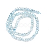 Imitation Jade Glass Beads Strands EGLA-F167-03A-09-2