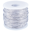 1 Roll Round Polyester Elastic Cord EW-GF0001-03A-1