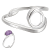 1Pc Sterling Silver Ring Components STER-BC0002-53A-1