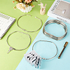 Iron Hinged Loose Leaf Binder Rings FIND-WH0173-356-2