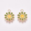Enamel Charms PALLOY-TAC0009-56D-1