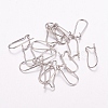 Brass Hoop Earrings Findings Kidney Ear Wires EC221-1-1