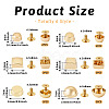 12Pcs 6 Styles Alloy Decoration Rivets DIY-TA0011-08-4