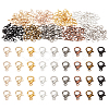 270pcs 9 Colors Zinc Alloy Lobster Claw Clasps FIND-LP0002-03-1