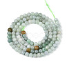 Natural Myanmar Jade Beads Strands G-N353-07F-01-3