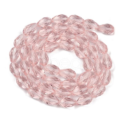 Transparent Glass Beads Strands EGLA-N013-T10mm-D18-1