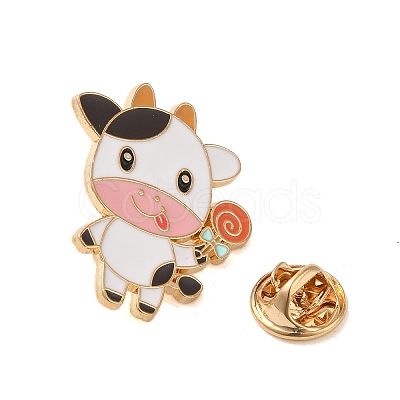 Animal Enamel Pins JEWB-H023-02G-01-1