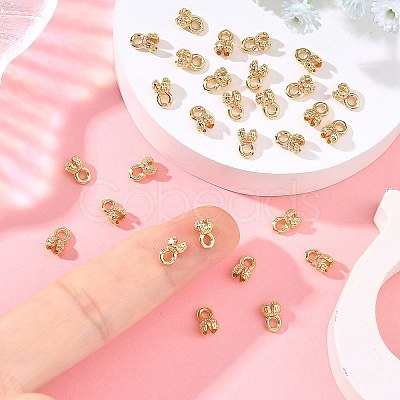 SHEGRACE Brass Bead Tips XGRQ6M572-915G-1