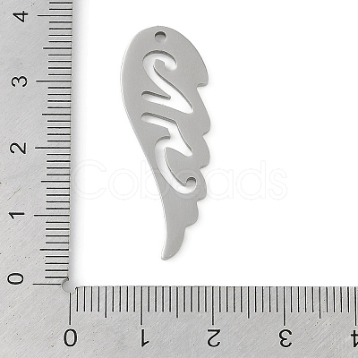 Non-Tarnish 304 Stainless Steel Pendants LS-STAS-L279-007P-1