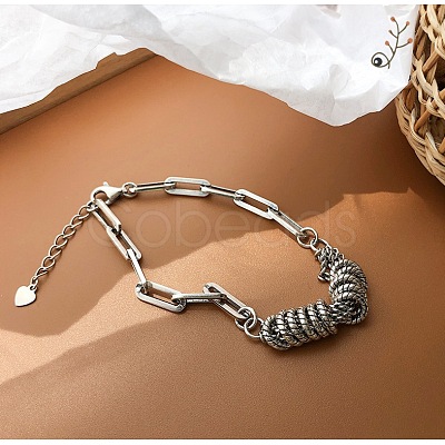 Alloy Link Chain Bracelets FS-WG3F7A9-02-1