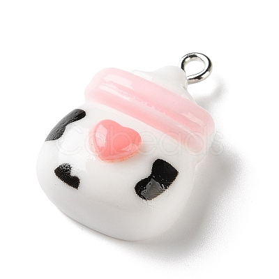 Opaque Resin Pendants RE-CBA3B4E-02D-1