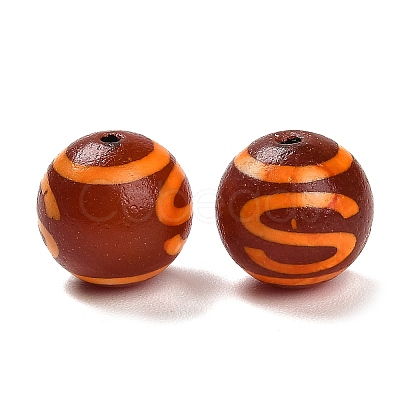 Tibetan Style dZi Beads TDZI-R002-03C-1