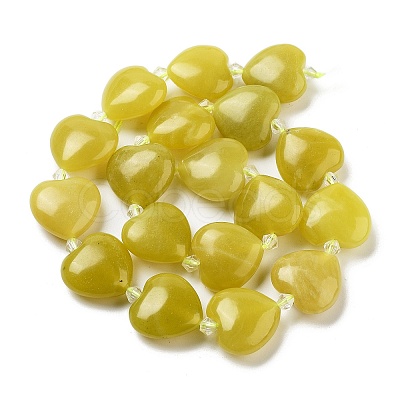 Natural Lemon Jade Beads Strands G-C150-A03-01-1