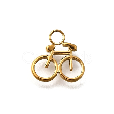 304 Stainless Steel Pendants STAS-P411-02A-G-1