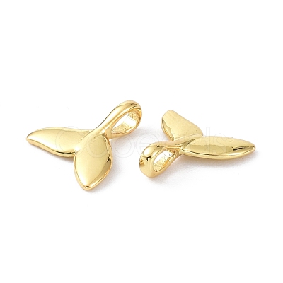 Eco-Friendly Brass Charms KK-C221-02G-1