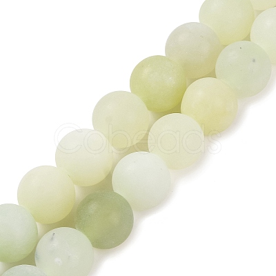 Natural New Jade Beads Strands G-G138-A01-02-1
