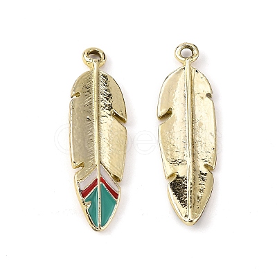 Alloy Enamel Pendants LS-FIND-WH0110-194G-1