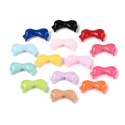 Opaque Acrylic Beads OACR-N139-07-1