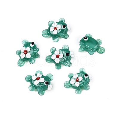 Handmade Lampwork Bumpy Beads Strands LAMP-T021-25E-1