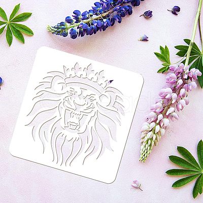 Plastic Reusable Drawing Painting Stencils Templates DIY-WH0172-885-1