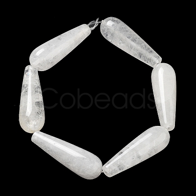 Natural Quartz Crystal Beads Strands G-P528-H17-01-1