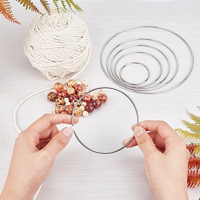 DIY Woven Net/Web Shape Home Decorate Makings DIY-PH0027-05-1