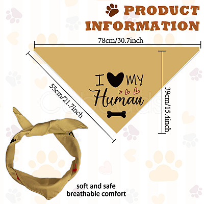 Cotton Dog's Kerchief AJEW-WH0503-084-1