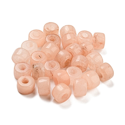Natural White Jade Dyed Beads G-G003-A06-05-1