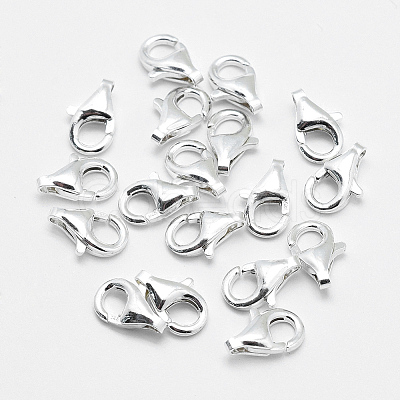 925 Sterling Silver Lobster Claw Clasps STER-G019-04-9mm-1