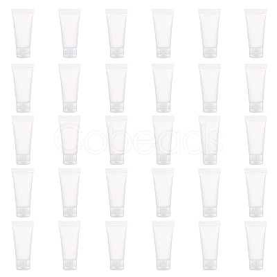 20ml Matte PE Plastic Refillable Flip Top Cap Bottles X1-MRMJ-WH0024-01A-1