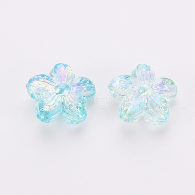 Transparent Acrylic Beads TACR-S154-45C-754-1