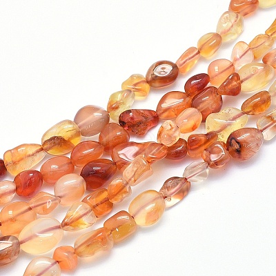 Natural Carnelian Beads Strands LS-G-G765-52-1