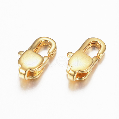304 Stainless Steel Lobster Claw Clasps X-STAS-K155-10G-1