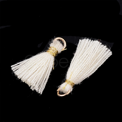 Polycotton(Polyester Cotton) Tassel Pendant Decorations FIND-S281-32-1