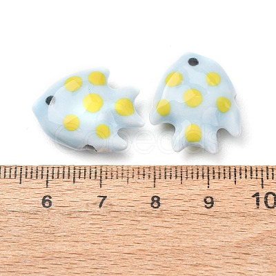 Handmade Porcelain Beads PR-Z001-02D-1