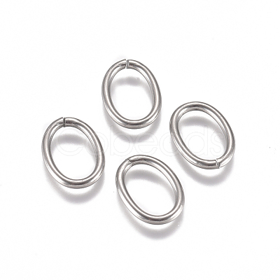 Tarnish Resistant 304 Stainless Steel Open Jump Rings STAS-L234-144D-1