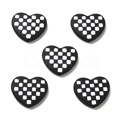Opaque Acrylic Beads ACRC-I001-12B-1