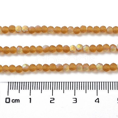 Imitation Jade Glass Beads Strands EGLA-YW0003-19B-03-1