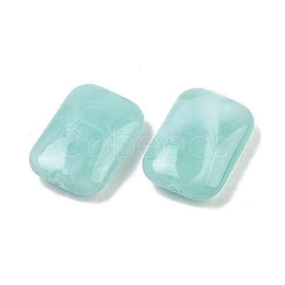 Opaque Acrylic Beads MACR-C037-06B-1