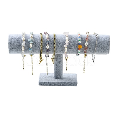 Velvet T Bar Bracelet Display Stand NDIS-F001-02-1