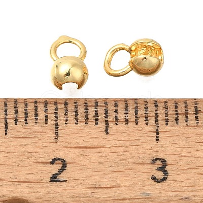 Brass Bead Tips KK-K388-50G-1